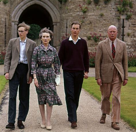 The Duke and Duchess of Gloucester with Princes William and Richard in ...