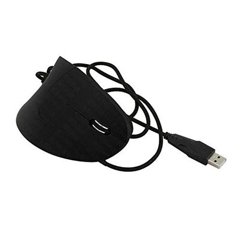 ELECTROPRIME 6-Button USB Wired Vertical Ergonomic Optical Mouse Mice ...