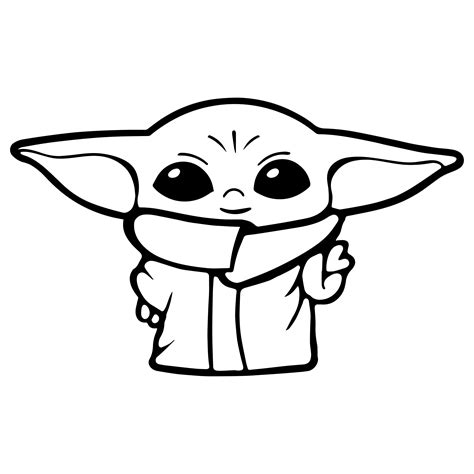 Grogu, Baby Yoda, the Child Using the Force Star Wars Digital Download ...