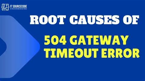 Image result for 504 Error Code