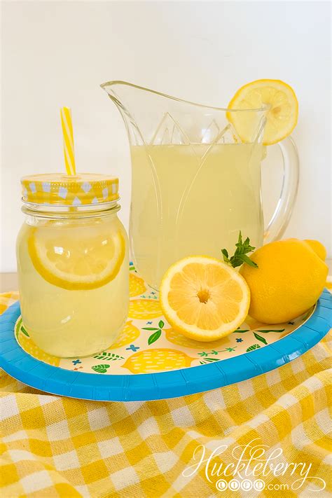 Fresh SQUEEZED Lemonade - Huckleberry Life