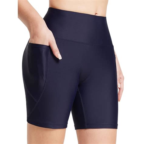 TOWED22 Womens Swim Shorts Womens Swim Shorts High Waisted Swim Bottoms ...