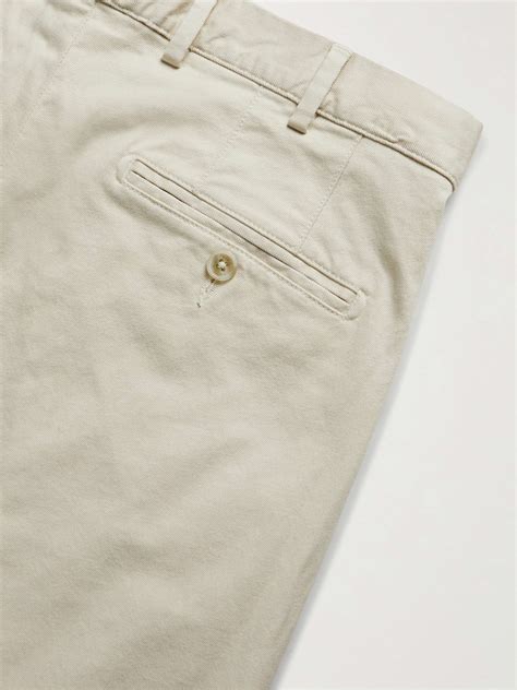 PETER MILLAR Pilot Straight-Leg Stretch-Pima Cotton-Twill Trousers for ...