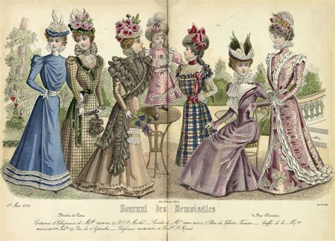 Journal des Desmoiselles 1898 | Gilded age fashion, 1890s fashion ...