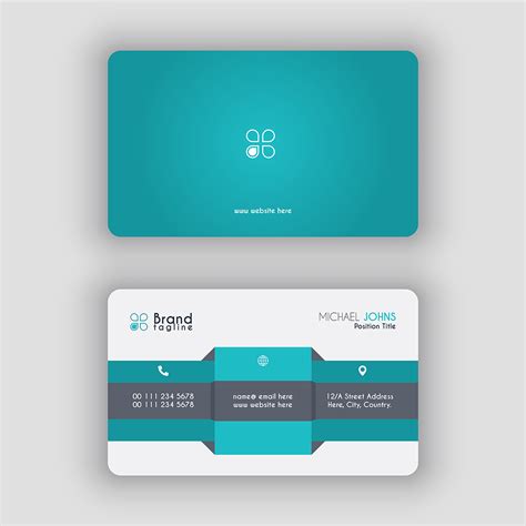 Business Card Template 的图像结果