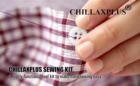 CHILLAXPLUS 82 pcs Sewing kit | Stitching kit | Stiching kit | Sewing ...