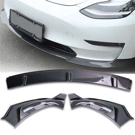 Front Bumper Lip Compatible With Tesla Model Y Front Lip | Desertcart INDIA