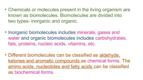 Image result for Biomolecules Explained