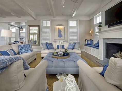 65 Beautiful Coastal Living Room Decor Ideas - insidexterior.com ...