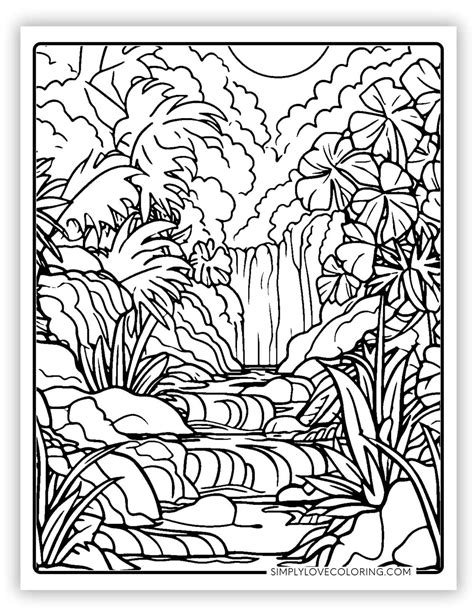 59 Majestic Nature Coloring Pages (Free PDF Printables) - Simply Love ...