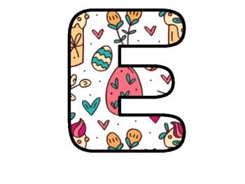 EASTER BLESSINGS! Easter Bulletin Board Letters school resource by ...
