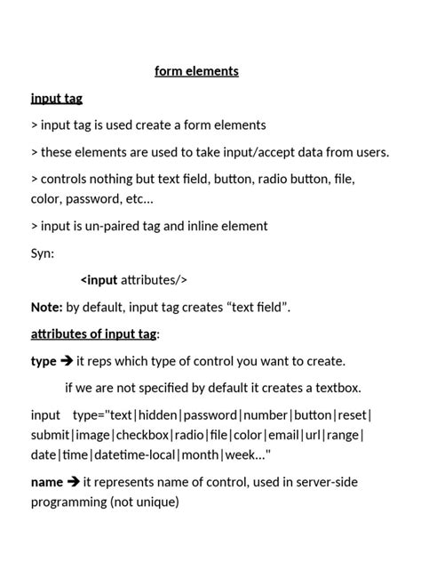 Image result for HTML Basic Notes