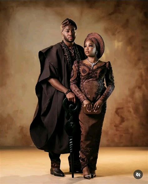 Yoruba Bride and Groom | Eniola and Tomiwa in their second Outfit ...