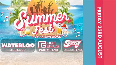 Summerfest At The Picturedrome, Picturedrome Northampton, 23 August ...