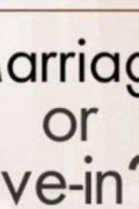 Live In Relationships Vs Marriage - Readomania