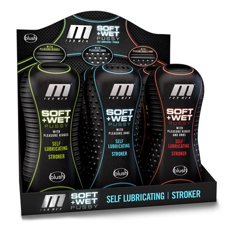 M for Men - Soft and Wet - 6 pcs Counter Display