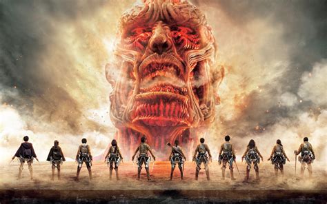 Attack On Titan Japanese TV Series Poster Wallpaper, HD TV Series 4K ...