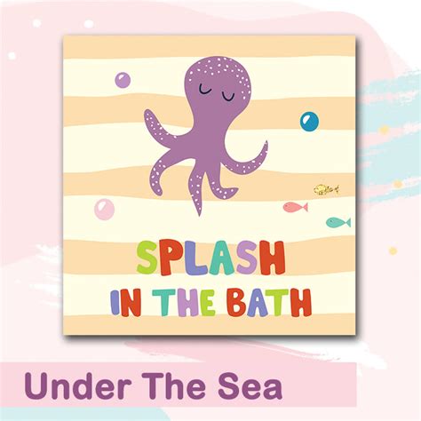 Under The Sea | Bathroom Frames (Set of 4) – mumma.com