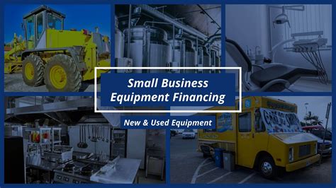 New And Used Equipment Financing Services - Small Biz Working Capital