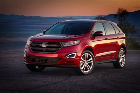 4K, 2015 Edge Titanium, Ford, Red, HD Wallpaper | Rare Gallery