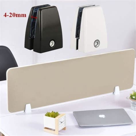 Jual Bracket Partisi Office Penjepit Kaca / Kayu Stand Acrylic Sekat ...
