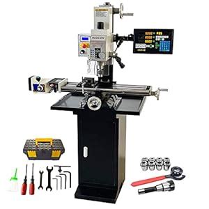 INTBUYING Milling Drilling Machine R8 Metric Mill Drill Machine ...