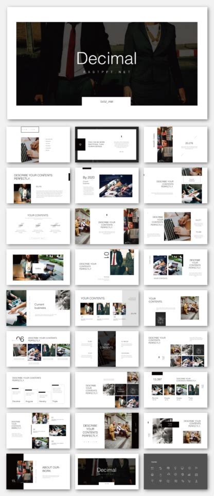 Photo Layout Presentation Template – Original and High Quality ...