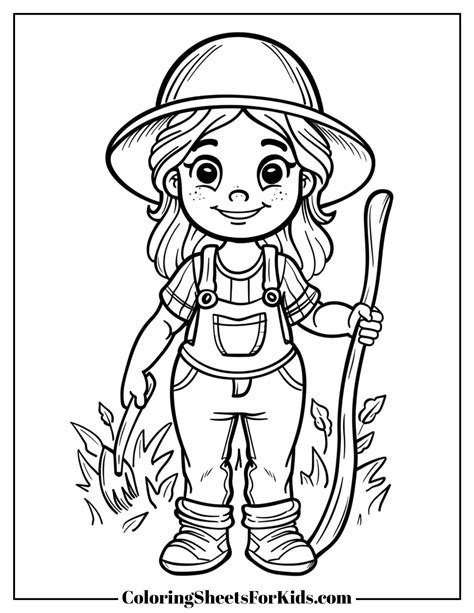 Farmers Wife Coloring Pages [2025]