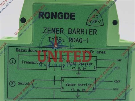 RONGDE RDAQ-1 ZENER BARRIER | United Marine Services