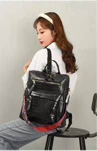 Liftoff CROCO BLACK BAG 25 L Backpack BLACK - Price in India | Flipkart.com