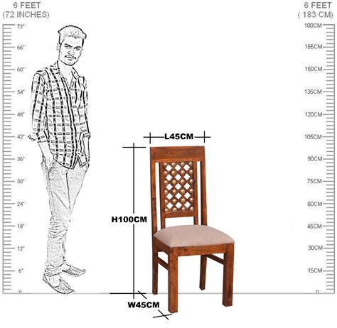 Solid Wood Brass Work Design Dining Chair Set of ( 2 Pcs. ) - RAJ ...