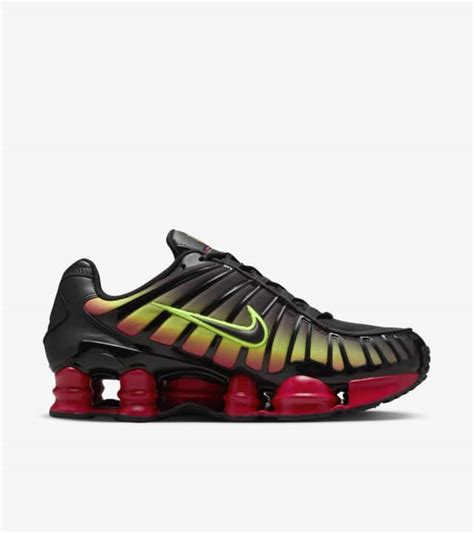 Shox TL 'Black and Volt' (HJ9609-001) release date. Nike SNKRS IN