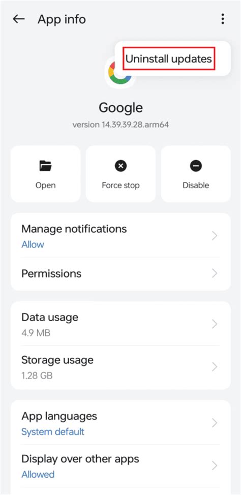 Image result for Uninstall System Apps Android