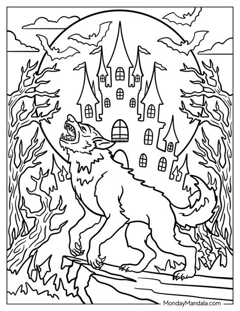Harry Potter Werewolf Coloring Pages [2025]