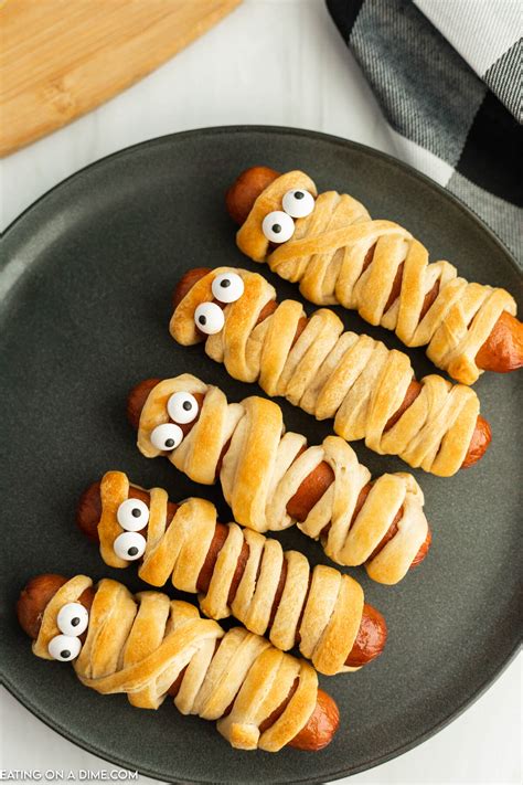 Best Mummy Hot Dogs Recipe - Eating on a Dime