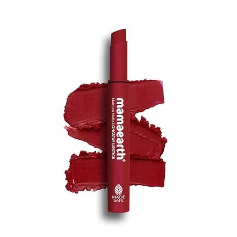 Buy Mamaearth Moisture Matte Longstay Lipstick With Avocado Oil ...