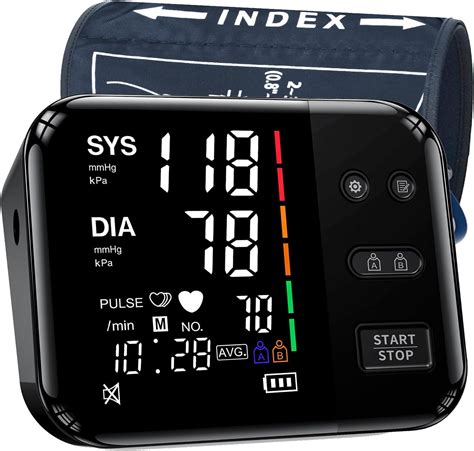Amazon.com: Blood Pressure Monitor Extra Large Cuff 13"-21", Taking ...