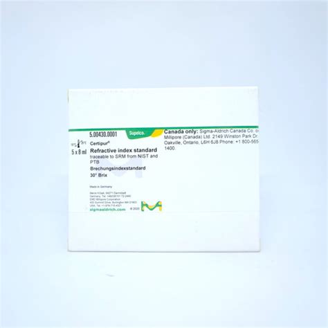 Jual Refractive Index Standard|MERCK|5x8ml - 30 Brix - Jakarta Timur ...