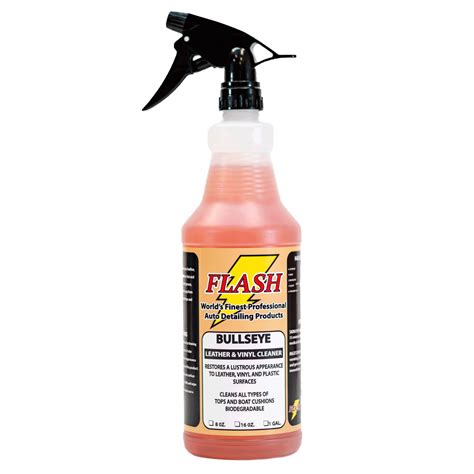 Flash Bullseye Leather and Vinyl Cleaner - Flash Auto Detailing Products