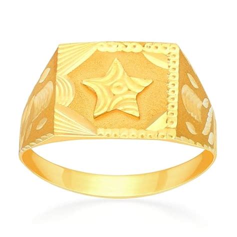 Malabar Gold and Diamonds 22 KT (916) purity Yellow Gold Malabar Gold ...