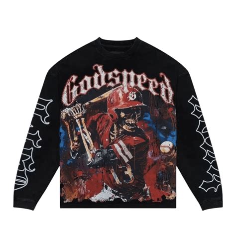 Godspeed Grand slam Long Sleeve Shirt 'Black' – A Sneaker City