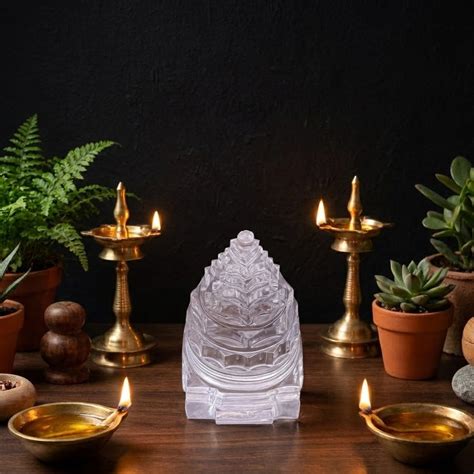 Sphatik Shree Yantra (Original) – SiddhiDivine