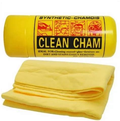 Fabric Clean Cham Synthetic Chamois, For Car Cleaning, Size: 66 X 44 cm ...