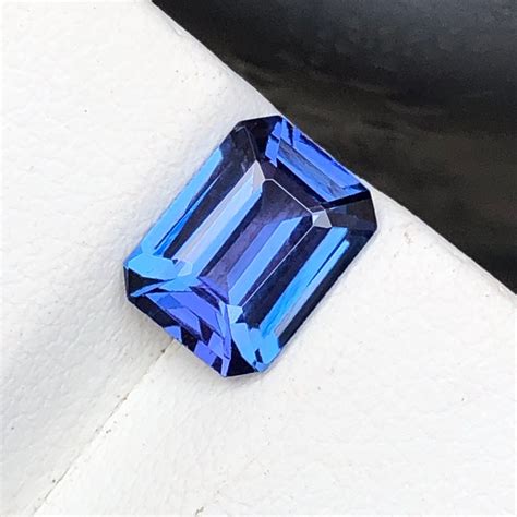 Buy 8x6 MM Tanzanite Octagon, Natural Blue Tanzanite Gemstone, 1.45 ...