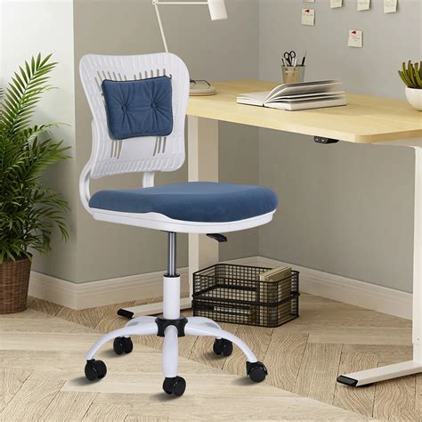 Buy Sesslife Cute Blue Chair for Adults Teens, Home Office Chair ...
