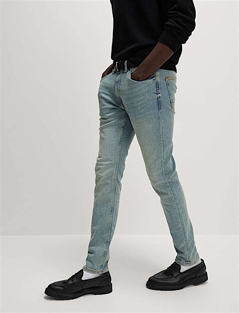Buy Slim Fit Vintage Wash Stretch Jeans at Marks & Spencer