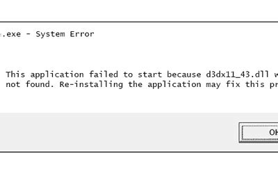 Image result for The Code Execution Cannot Proceed Because D3D