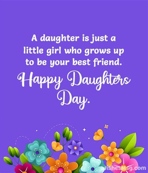100+ Happy Daughters Day Wishes Quotes and Captions (2024) | Daughter's ...