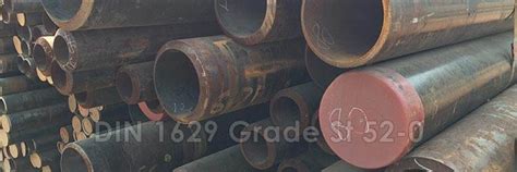 DIN 1629 Grade St 52-0 Carbon Steel Seamless Tubes – Ferropipe