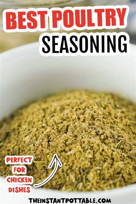 Best Homemade Poultry Seasoning Recipe